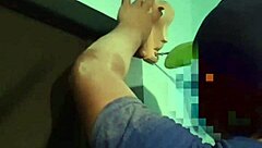 she ended up sucking the carpenter's cock