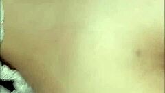 Feeling the passion as the teen maid gets bent over in doggystyle on the bed.