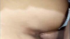 Feeling the passion as the teen maid gets bent over in doggystyle on the bed.