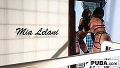 Sexy mia lelani squirms in orgasm playing with candles 😍