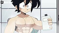 i can’t stop watching audrey’s shower in hagen toons with her big tits