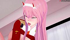 Zero Two Has Hard Sex With Darling In Franxx Fantasy