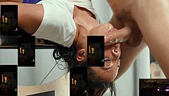 messy massage threesome with luna star, abigaiil morris, and scott nails