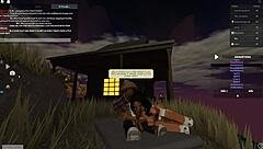 Can you believe this cute Latina riding a monster cock in wild Roblox porn action? Unreal!