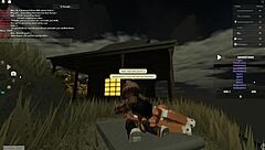 Can you believe this cute Latina riding a monster cock in wild Roblox porn action? Unreal!