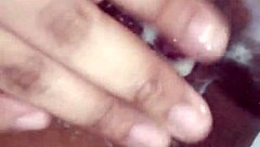 wish it was real cum dripping out my hole anal assfucking masturbation clothes ripped