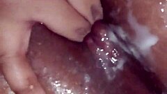 wish it was real cum dripping out my hole anal assfucking masturbation clothes ripped