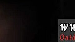 Rough Outdoor Bondage Spanking Turns into Public Fuck-Fest with Anya