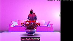 He Came Home and Discovered His Anime Wife in Hentai Cartoon Scene with Detailed Actions