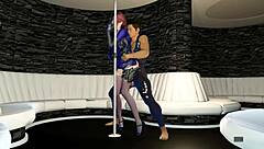 Beauty Officer Takes Hard Fuck in 3D Animation Part 02