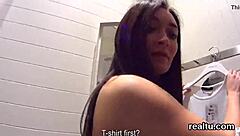 Seductive Czech Teen Lured from Mall for POV Pounding