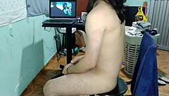 Lost Bet, Tight Brunette Takes Big Cock in Doggy Style