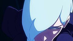 mei mei delivers an impressive blowjob to a lucky guy in public.