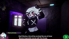 Dominant furry femdom takes control in this intense hentai pizza-making game session.