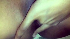 Why not subscribe to see this horny teen 18+ fingering her hairy pussy?