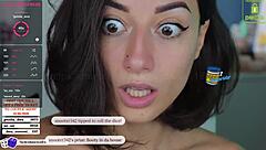Darsy Show Rocks With Wild Masturbation on Web Chat!