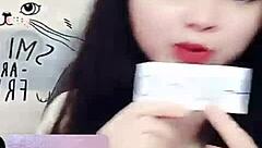 Jin Xinh Bunny Performs Live Show with Full Face While Talking