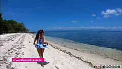 Public beach blowjob and fuck, wanna join us for more?