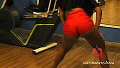 yo, watch this slut dancing and throwing her ass to the wall, wanna join?