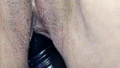 playing with my wife at home