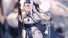 anime ainu tribe girl gets intimate in japanese style
