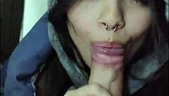 Beautiful Teen Babe Deepthroats And Blows In Amateur Oral Session!