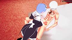 rem says, 'come get this boobjob from the maid'