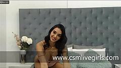 Do You Want to Dance with Mollya's Latina Webcam Anal Show?