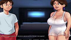 in summertime saga, blowjob on yacht with big ass 😎