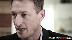 taboo stepdaughter teen 18+ joins threesome group