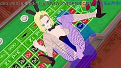 Android 18 And Chi-Chi Bunny Girls In Intense Sex