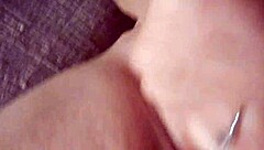 Wife cums hard with vibrator