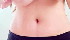 smashing hot teen cowboy boobs in a black bikini during rough massage by depravedminx