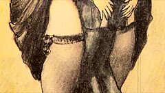 Vintage Erotic Drawings From Antique Anime