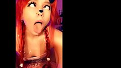 Cosplay girl alicebong in ahegao compilation