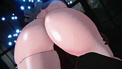 ruan mei gets naughty in this steamy hentai clip tonight