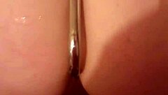 Hey, check out Soumise getting her ass drilled with a thick dildo