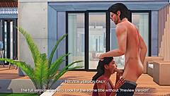 What secrets hide in this naughty 3D hentai preview?