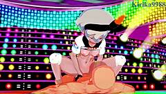 I saw Serena and Bea Saito having intense sex with the old man in Pokemon hentai, it was so hot!