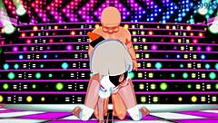 I saw Serena and Bea Saito having intense sex with the old man in Pokemon hentai, it was so hot!