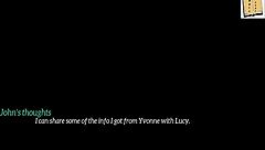 my new family 19 has this blonde teen driving me wild with desire.