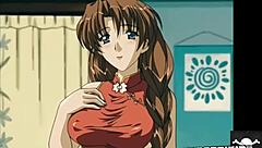 Horny milf begs for creampie in anime