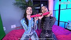 Busty Leah Gotti and Gianna Dior Crave Each Other’s Wet Touch