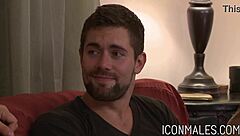 roman todd grips griffin barrows’ monster cock, bending over for hardcore doggystyle action.