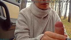 Milf Whore Blowjob On Highway Ends With Cum On Face