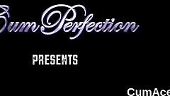 I swallow all the cum from my facial blowbang