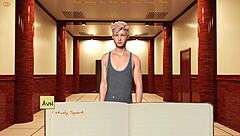 In college, I meet my new gay roommate and get bound for fun