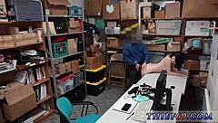 Did you see the black teen striptease and get caught by the store?