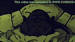 Bulma’s wild adventure on Namek with intense oral action. She took on a monster for raw cum-filled sex.