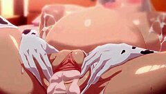 Compilation of hentai clips with titty action and sucking